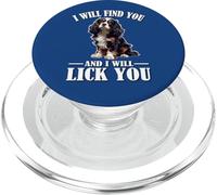 Funny Find You Lick You Tri color Cavalier Spaniel Dog Lover PopSockets PopGrip for MagSafe