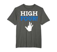 Funny Finger Amputee Gift, High Four! Fingers T-Shirt