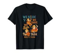 Funny Firefighter Coffee Art First Responder novelty T-Shirt