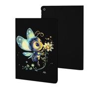 Funny Firefly Bugs Insects Case Compatible for ipad 2019/2020/2021(10.2in) Tablet Cases Stand Protective Cover with Sleep/Wake