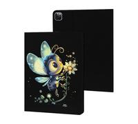 Funny Firefly Bugs Insects Case Compatible for iPad Pro 2020/2021/2022 (12.9in) Tablet Cases Stand Protective Cover with Sleep/Wake