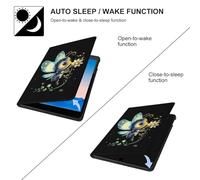 Funny Firefly Bugs Insects Case Compatible for ipad Pro/ipad Air3(10.5in) Tablet Cases Stand Protective Cover with Sleep/Wake