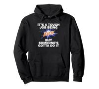Funny First Name Is Katie Tough Job Being Katie Pullover Hoodie