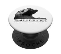 Funny First World War Meme - Landship - Military History PopSockets Adhesive PopGrip