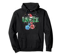 Funny First Xmas As An Uncle Jingle Balls His And Hers Xmas Pullover Hoodie