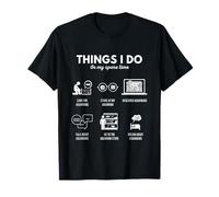 Funny Fish Aquarium Aquarist Things I Do in My Spare Time T-Shirt