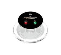 Funny Fish Calling Phone Screen Meme Design PopSockets PopGrip for MagSafe