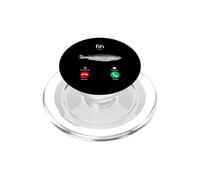 Funny Fish Calling Phone Screen Meme Design PopSockets PopGrip for MagSafe