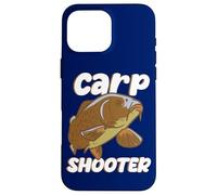 Funny Fish Hunter Carp Shooter Quote Freshwater Fish Fisher Case for iPhone 16 Pro Max