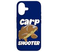 Funny Fish Hunter Carp Shooter Quote Freshwater Fish Fisher Case for iPhone 17