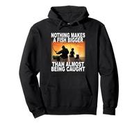 Funny Fishermen are Liars Fishing & Angling Pullover Hoodie