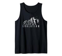 Funny Fishing Evolution Fisherman Dad Father's Day Fish Tank Top
