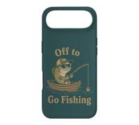 Funny Fishing Fisherman Boat Lake Weekend Case for iPhone Air