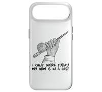 Funny Fishing Quote I Can't Work Today My Arm Is In A Cast Case for iPhone Air