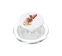 Funny Fishing s Giant Squid Rocket s Retro Angler PopSockets PopGrip for MagSafe