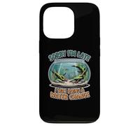 Funny Fishkeeper Aquarium Water Change Humor Case for iPhone 13 Pro