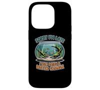 Funny Fishkeeper Aquarium Water Change Humor Case for iPhone 14 Pro