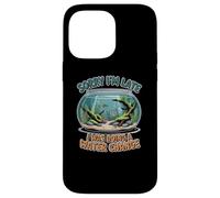 Funny Fishkeeper Aquarium Water Change Humor Case for iPhone 14 Pro Max