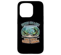 Funny Fishkeeper Aquarium Water Change Humor Case for iPhone 15 Pro