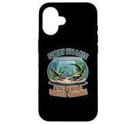 Funny Fishkeeper Aquarium Water Change Humor Case for iPhone 16