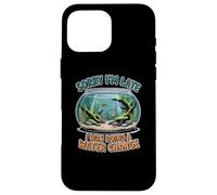 Funny Fishkeeper Aquarium Water Change Humor Case for iPhone 16 Pro Max
