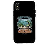 Funny Fishkeeper Aquarium Water Change Humor Case for iPhone X/XS