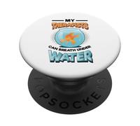 Funny Fishkeeping Fish Keeper PopSockets Adhesive PopGrip