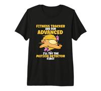 Funny Fitness Tracker are for Advanced Work Out Sloth Premium T-Shirt