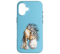 Funny Fjord Horse Cartoon Norwegian Horse I Fjord Horse Fun Case for iPhone 16