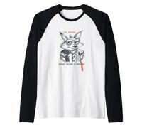 Funny Flag Football Because Tackling is Overrated Raglan Baseball Tee