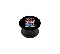 Funny Flamingo Cruise Vacation Crew You Don't Have To Be PopSockets Adhesive PopGrip