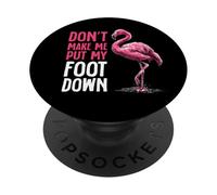 Funny Flamingo Design For Men Women Kids Bird Pink Flamingo PopSockets Adhesive PopGrip