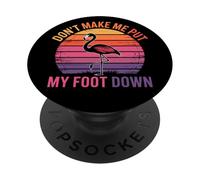 Funny Flamingo Design For Men Women Kids Bird Pink Flamingo PopSockets Adhesive PopGrip