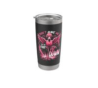 Funny Flamingo Don't Make Me Put My Foot Down Stainless Steel Insulated Tumbler