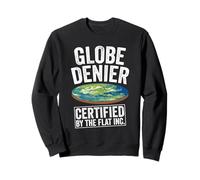 Funny Flat Earth Society Flat Earther Firmament Sweatshirt