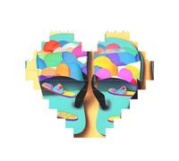 Funny Flip Flops Slippers Art Sandals Print Building Brick Puzzles, Family Keepsake Romantic Home Decor Anniversary Birthday Gifts