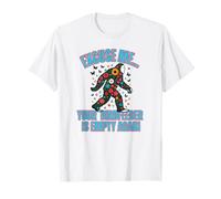 Funny Floral Bigfoot Bird Feeder Empty Retro Saying Quote T-Shirt