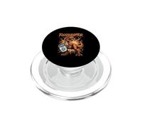 Funny Flossoraptor Dinosaur Dental Floss Hygienist PopSockets PopGrip for MagSafe