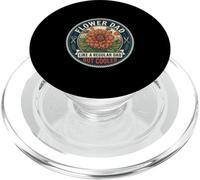 Funny Flower Dad Gardener Floral Plant Lover Father's Day PopSockets PopGrip for MagSafe