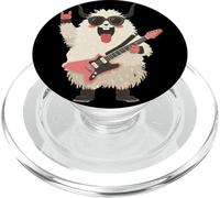 Funny Fluffy Monster Rock Music Yeti Graphic Playful Vibrant PopSockets PopGrip for MagSafe