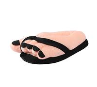 Funny Fluffy Slippers For Women Men Unisex - Cute Novelty Sexy Winter Home Flat Rude Naughty Valentines Gifts For Adults Him Her