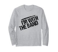Funny Flute Player I'm with the Band Long Sleeve T-Shirt