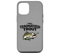 Funny Fly Fishing T-Shirt The Traumatized Trout Case for iPhone 12/12 Pro