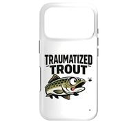 Funny Fly Fishing T-Shirt The Traumatized Trout Case for iPhone 17 Pro