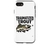Funny Fly Fishing T-Shirt The Traumatized Trout Case for iPhone SE (2020) / 7/8