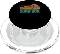 Funny Fly Swatter Survivor | Insect Flies PopSockets PopGrip for MagSafe