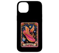 Funny Flying Chancla Hispanic Culture Retro Tarot Card Case for iPhone 14 Plus