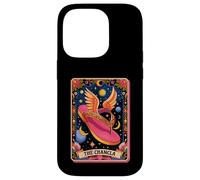 Funny Flying Chancla Hispanic Culture Retro Tarot Card Case for iPhone 14 Pro