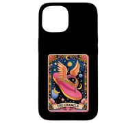 Funny Flying Chancla Hispanic Culture Retro Tarot Card Case for iPhone 15