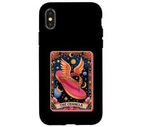Funny Flying Chancla Hispanic Culture Retro Tarot Card Case for iPhone X/XS